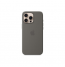 Apple Case with MagSafe | Apple | iPhone 16 Pro Max | Silicone | Stone Gray