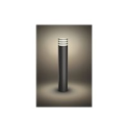 Philips Hue Lucca Outdoor Post Lantern | E27 | 9.5 W | Warm white