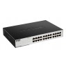 D-Link GO-SW-24G Unmanaged L2 Gigabit Ethernet (10/100/1000) 1U Black