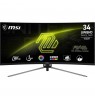 MSI MAG 345CQRDE computer monitor 86.4 cm (34") 3440 x 1440 pixels UltraWide Dual Quad HD Black
