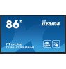 iiyama TE8612MIS-B3AG Signage Display Kiosk design 2.18 m (86") LCD Wi-Fi 400 cd/m² 4K Ultra HD Black Touchscreen Built-in