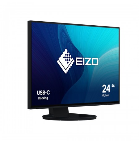 EIZO FlexScan EV2485-BK LED display 61.2 cm (24.1") 1920 x 1200 pixels WUXGA Black