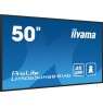 iiyama LH5065UHSB-B1AG Signage Display Digital signage flat panel 125.7 cm (49.5") LCD Wi-Fi 800 cd/m² 4K Ultra HD Black