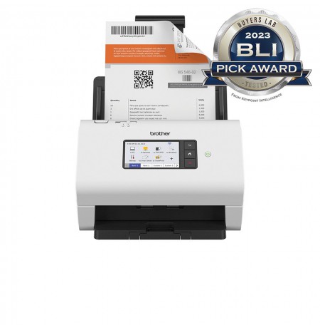 Brother ADS-4900W scanner ADF + Sheet-fed scanner 600 x 600 DPI A4 Black, White