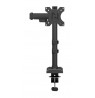 Neomounts DS60-600BL1 Monitor arm 10-32" - Quick-fix - 180°-stop