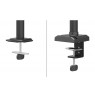 Neomounts DS60-600BL1 Monitor arm 10-32" - Quick-fix - 180°-stop