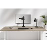 Neomounts DS60-600BL1 Monitor arm 10-32" - Quick-fix - 180°-stop