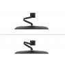 Neomounts DS60-600BL1 Monitor arm 10-32" - Quick-fix - 180°-stop