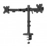 Neomounts DS60-600BL2 Monitor arm 10-32" - Quick-fix - 180°-stop