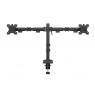Neomounts DS60-600BL2 Monitor arm 10-32" - Quick-fix - 180°-stop