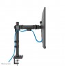 Neomounts DS60-600BL2 Monitor arm 10-32" - Quick-fix - 180°-stop