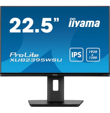 iiyama ProLite XUB2395WSU-B5 computer monitor 57.1 cm (22.5") 1920 x 1200 pixels WUXGA LCD Black