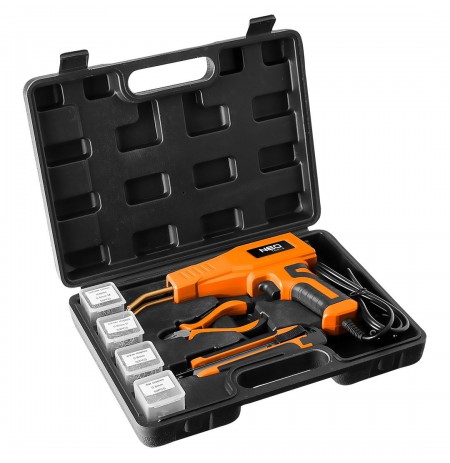 Plastic soldering iron 50W set + 200 pcs of staples
