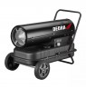 DEDRA DED9952B electric space heater Black 30000 W Oil electric space heater
