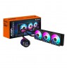GIGABYTE AORUS WATERFORCE X II 360 AIO Liquid CPU Cooler - 3x120mm ARGB Fans, full-color LCD, MAGNETIC interlocking mechanism,