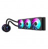GIGABYTE AORUS WATERFORCE X II 360 AIO Liquid CPU Cooler - 3x120mm ARGB Fans, full-color LCD, MAGNETIC interlocking mechanism,