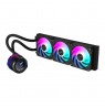 GIGABYTE AORUS WATERFORCE X II 360 AIO Liquid CPU Cooler - 3x120mm ARGB Fans, full-color LCD, MAGNETIC interlocking mechanism,