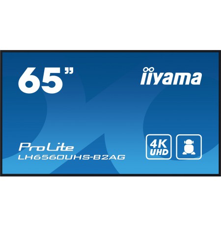 Iiyama Monitor 65 LH6560UHS-B2AG with HDMI and USB