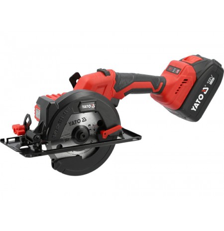 Brushless cordless saw 18V with 140mm blade 2x4,0Ah