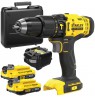 Cordless hammer drill driver V20 2*2AH