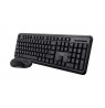 Trust TKM-350 keyboard Mouse included Universal RF Wireless Black