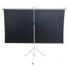 Extralink Projection Screen 100" | Projection Screen | 16:9, 220x125cm, PVC, semi-automatic coiling