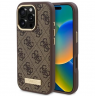 GUESS | GUHMP16LU4GPRW | Case | iPhone 16 Pro | Apple | Thermoplastic/Polyurethane | Brown
