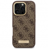 GUESS | GUHMP16LU4GPRW | Case | iPhone 16 Pro | Apple | Thermoplastic/Polyurethane | Brown