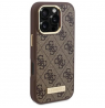 GUESS | GUHMP16LU4GPRW | Case | iPhone 16 Pro | Apple | Thermoplastic/Polyurethane | Brown