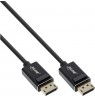 InLine DisplayPort 2.0 cable, 8K4K UHBR, black, gold-plated contacts, 2m