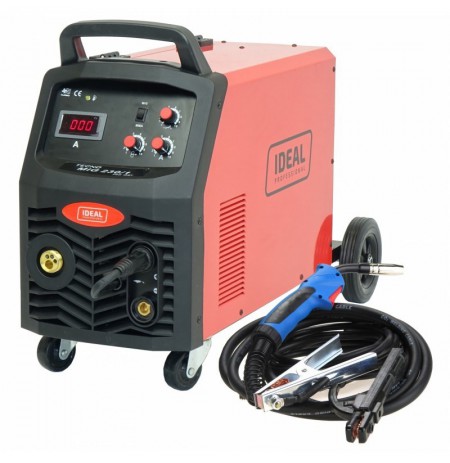 Semi-automatic welding machine MIG/MAG, min current: 30A, max current: 230A, rated power: 5.7kW, power supply: 230V, welding