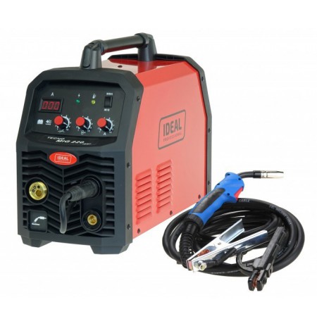 Welding Semi-automatic MIG/MAG, min current: 30A, max current: 220A, rated power: 5.5kW, supply: 230V, welding method: