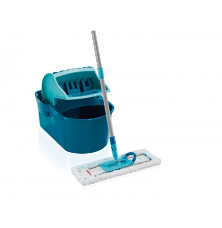 Leifheit 55092 mop Microfibre 8000 ml Dry and wet Microfiber Blue, Grey