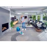 Leifheit 55092 mop Microfibre 8000 ml Dry and wet Microfiber Blue, Grey