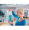 Leifheit 55092 mop Microfibre 8000 ml Dry and wet Microfiber Blue, Grey