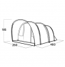 Easy Camp Tent | Skarvan 4 | 4 person(s) | Blue