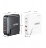 GaN network charger - Unitek P1229AWH01-EU | 100W 2x USB-C 2x USB-A