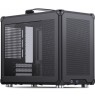 Jonsbo C6 MAX PC Case, Mini Case, Micro-ATX, Tempered Glass - black