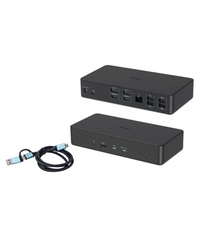 USB 3.0/USB-C/TB 3 PRO DUAL 4K/DISPLAY DOCKING STATION GEN2 PD