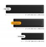 Glorious Ergonomic Wrist Rest - Tenkeyless, Fabric, Black