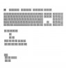Glorious Polychroma V2 Keycaps, ANSI Layout (US), Polycarbonate, UV Print - Transparent