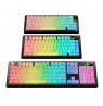 Glorious Polychroma V2 Keycaps, ANSI Layout (US), Polycarbonate, UV Print - Transparent