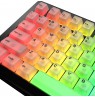 Glorious Polychroma V2 Keycaps, ANSI Layout (US), Polycarbonate, UV Print - Transparent
