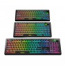 Glorious Aura V3 Keycaps, ANSI Layout (US), PBT, Doubleshot - Schwarz