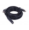 UNITEK Y-278 USB cable 10 m USB 2.0 2 x USB A USB A Black