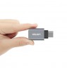 UNITEK Y-A025CGY cable interface/gender adapter USB Type-C USB Type-A Metallic