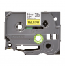 Brother | TZe-651 Laminated Tape | Black On Yellow | TZe | 8 m | 2.4 cm