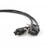 Gembird PC-186-ML12-1M Notebook Power Cable Clover C5 (3 pin) VDE 1m