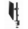 Gembird MA-D1-02 Desk mounted single monitor arm, 17”-32”, 9kg