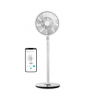 Duux | Fan | Whisper Flex Ultimate Smart | Stand Fan | White | Diameter 34 cm | Number of speeds 30 | Oscillation | 3-26 W | Rem